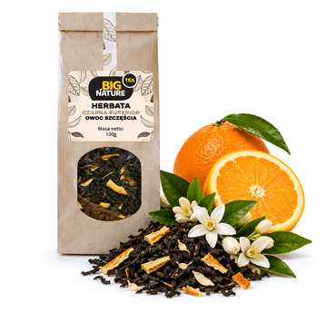 Herbata czarna EARL GREY OWOC SZCZĘŚCIA 100g