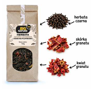 Herbata czarna SUPERIOR CZAS NA PLOTECZKI 100g