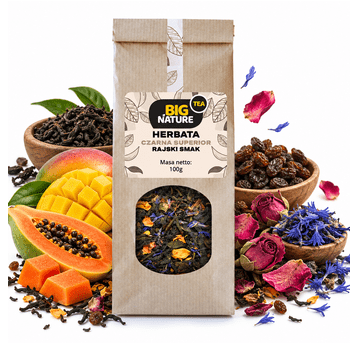 Herbata czarna SUPERIOR RAJSKI SMAK 100g