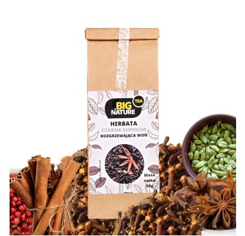 Herbata czarna SUPERIOR ROZGRZEWAJĄCA WOŃ 50g
