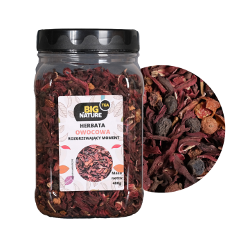 HERBATA OWOCOWA ROZGRZEWAJĄCY MOMENT 400G