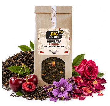 Herbata PUERH AZJATYCKA MAGIA 100g