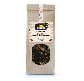 Herbata PUERH NIEWINNY UŚMIECH 100g