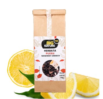 Herbata PUERH NIEWINNY UŚMIECH 50g