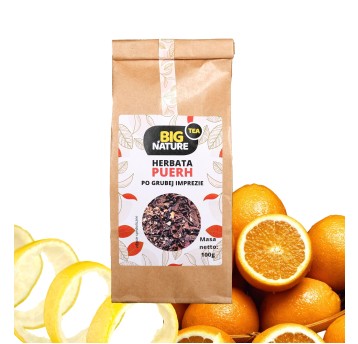 Herbata PUERH PO GRUBEJ IMPREZIE 100g