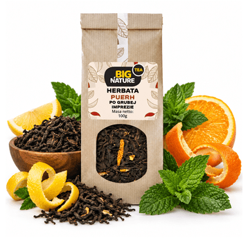 Herbata PUERH PO GRUBEJ IMPREZIE 100g