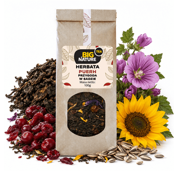 Herbata PUERH PRZYGODA W SADZIE 100g