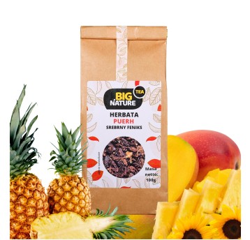 Herbata PUERH SREBRNY FENIKS 100g