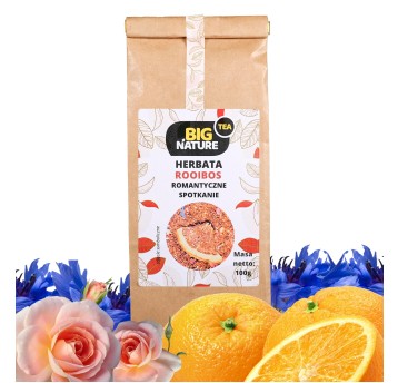 Herbata ROOIBOS ROMANTYCZNE SPOTKANIE 100g