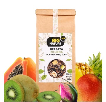 Herbata zielona DLA UKOCHANEJ ŻONY 100g