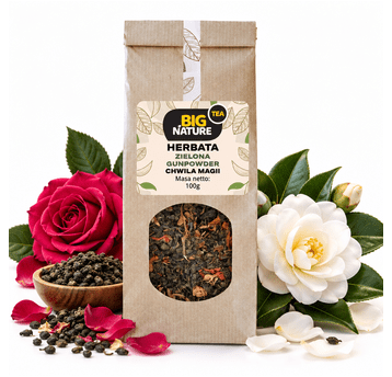 Herbata zielona GUNPOWDER CHWILA MAGII 100g