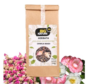 Herbata zielona GUNPOWDER CHWILA MAGII 100g