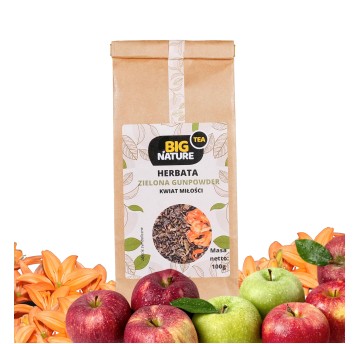 Herbata zielona GUNPOWDER KWIAT MIŁOŚCI 100g