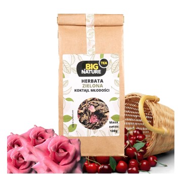 Herbata zielona KOKTAJL MŁODOŚCI 100g