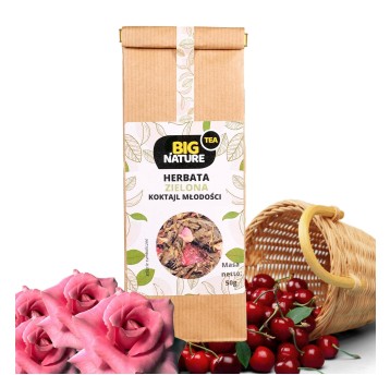 Herbata zielona KOKTAJL MŁODOŚCI 50g