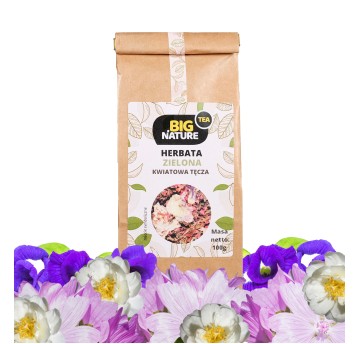 Herbata zielona KWIATOWA TĘCZA 100g