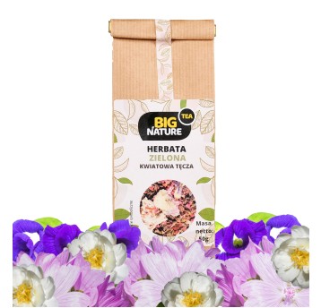Herbata zielona KWIATOWA TĘCZA 50g