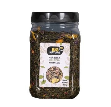 HERBATA ZIELONA MAGIA LASU 350G