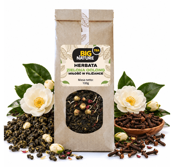 Herbata zielona OOLONG MIŁOŚĆ W FILIŻANCE 100g