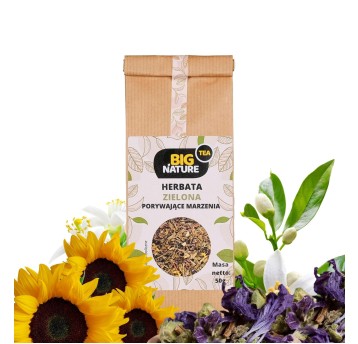 Herbata zielona PORYWAJĄCE MARZENIA 50g