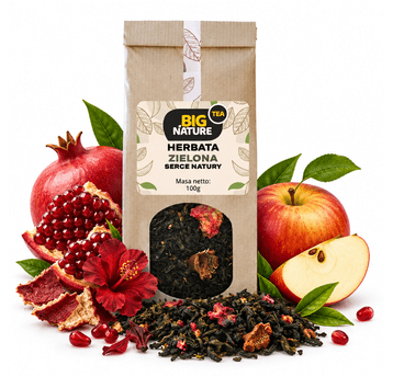 Herbata zielona SERCE NATURY 100g