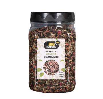 HERBATA ZIELONA UDANA NOC 550G