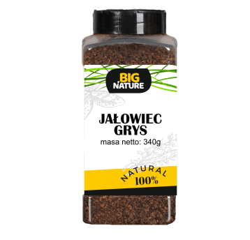 JAŁOWIEC SUSZONY GRYS 340G