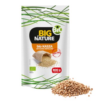 Kasza gryczana niepalona bio 800g Duża Paka