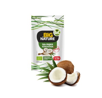 Mąka kokosowa 1,1kg bio Duża Paka