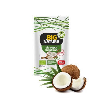 Mąka kokosowa BIO 550g Duża Paka