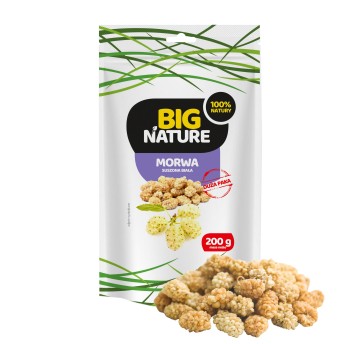 Morwa suszona biała 200g Duża Paka