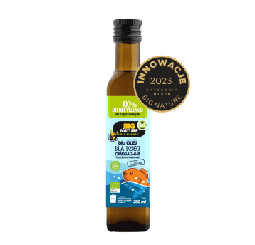 Olej DLA DZIECI Omega 369 BIO tłocz.na zimno 250ml