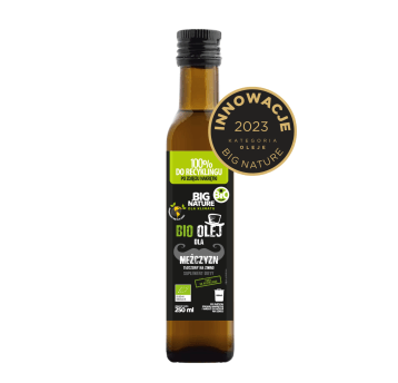 Olej DLA MĘŻCZYZN bio tłoczony na zimno 250ml