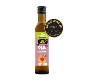 Olej DLA SENIORKI tłoczony na zimno 250ml
