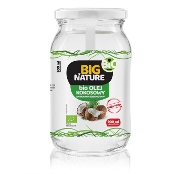 Olej kokosowy rafinowany bio 900 ml