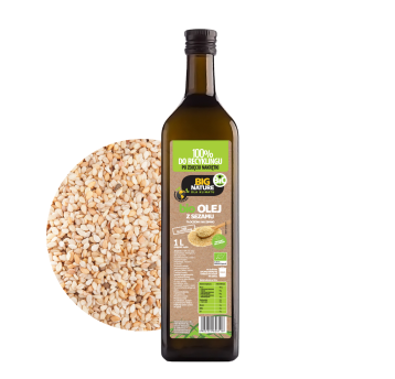 Olej sezamowy BIO tłoczony na zimno 1L