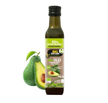 Olej z Awokado tłoczony na zimno BIO 250ml