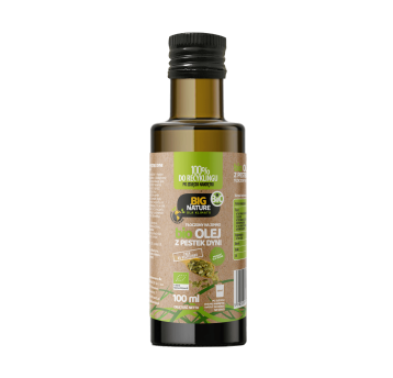 Olej z pestek dyni BIO tłoczony na zimno 100ml