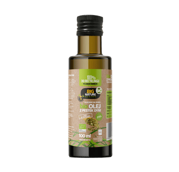 Olej z pestek dyni BIO tłoczony na zimno 100ml