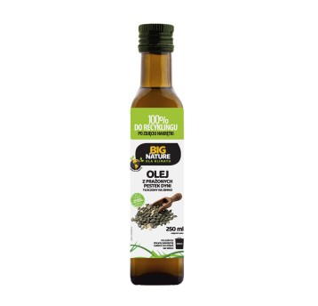 Olej z prażonych pestek dyni 250ml tłocz. na zimno