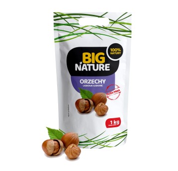 Orzech Laskowy łuskany 1kg Duża Paka
