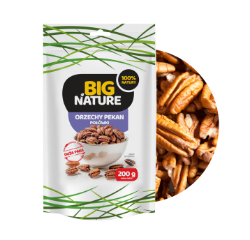 Orzechy Pecan POŁÓWKI 200g Duża Paka