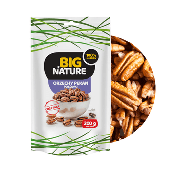 Orzechy Pecan POŁÓWKI 200g Duża Paka