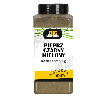 PIEPRZ CZARNY MIELONY 500G