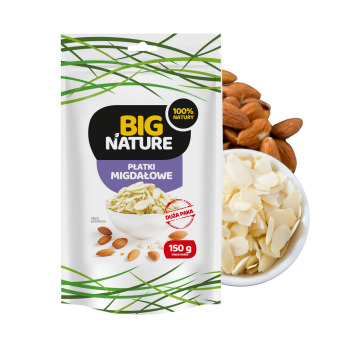 Płatki migdałowe 150g Duża Paka