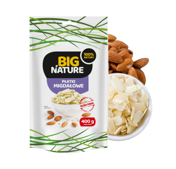 Płatki migdałowe 400g Duża Paka