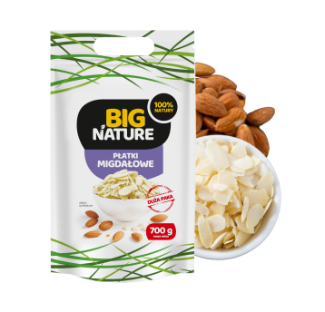 Płatki migdałowe 700g Duża Paka