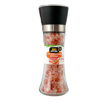 Przyprawa Sól him. różowa gruba Młynek 200g #