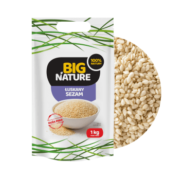 Sezam łuskany 1kg Duża Paka