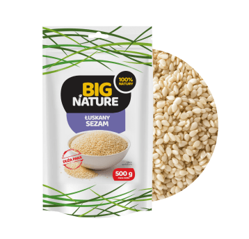 Sezam łuskany 500g Duża Paka